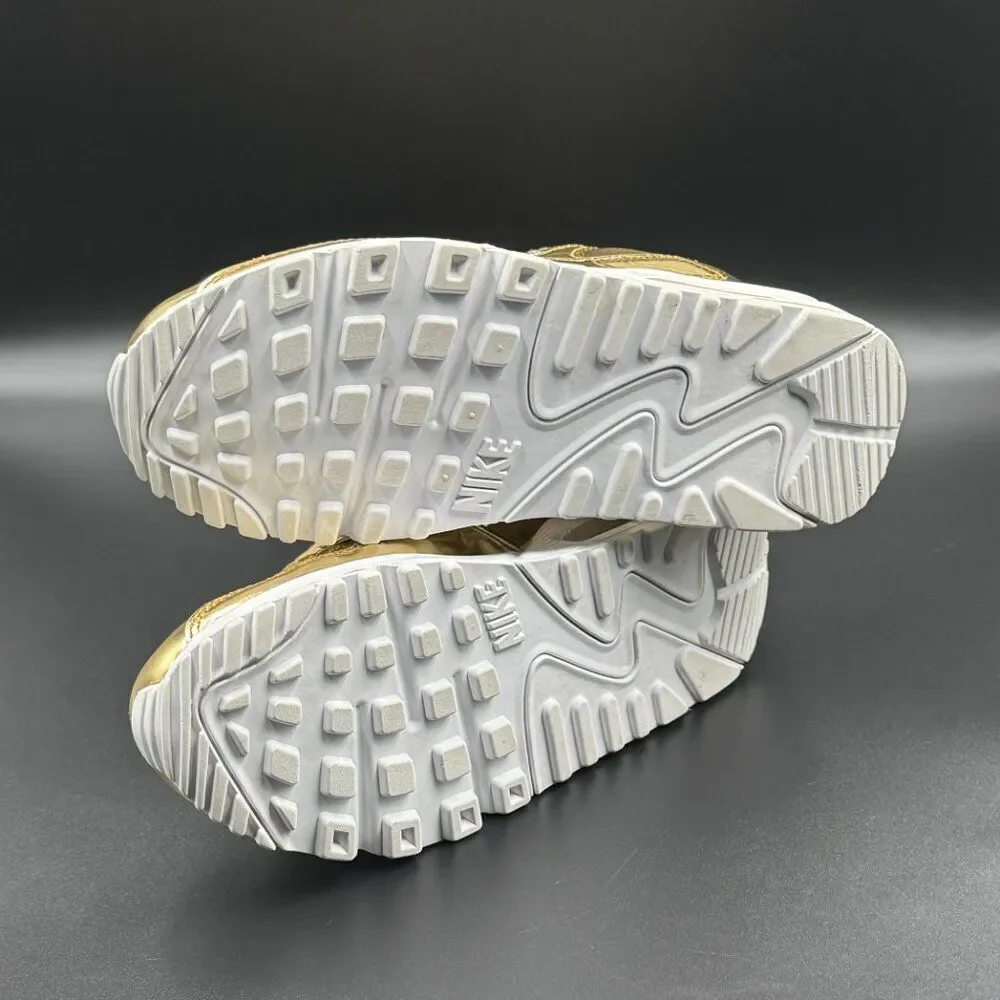 Wmns Nike Air Max 90 Metallic Gold - Picture 8 of 10